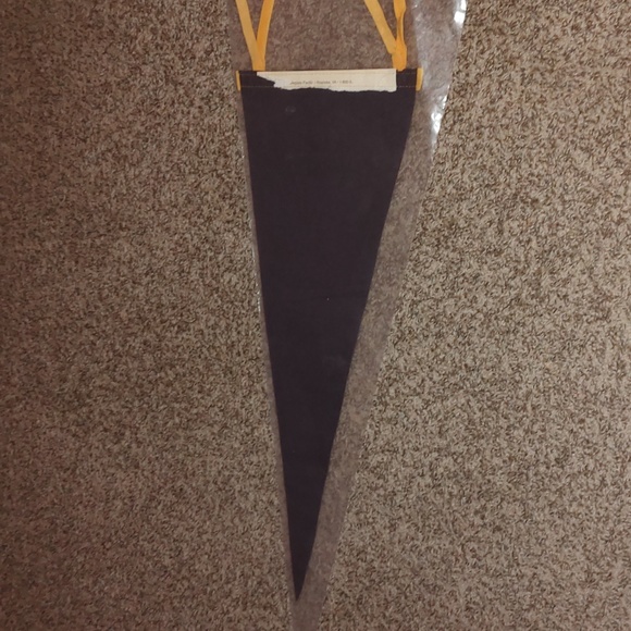 Vtg The University of Akron 9"x24"Collegiate Pennant Sports Game Room Man Cave - Picture 5 of 7